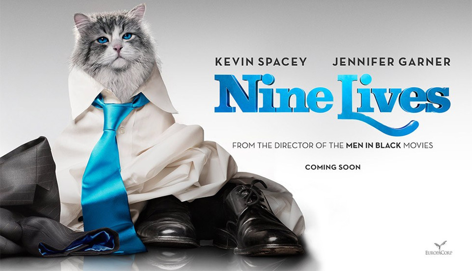 Kevin Spacey Becomes A Cat In His New Movie!