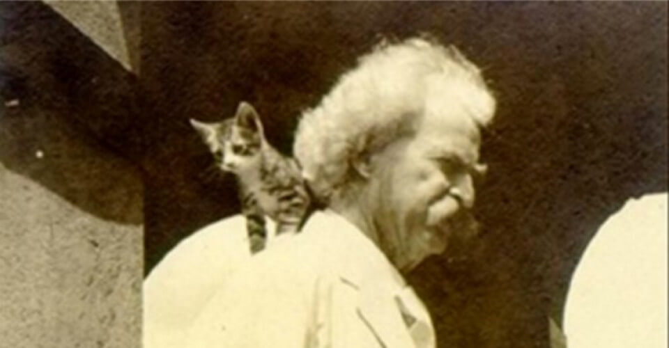 Mark Twain Liked Cats Better Than People